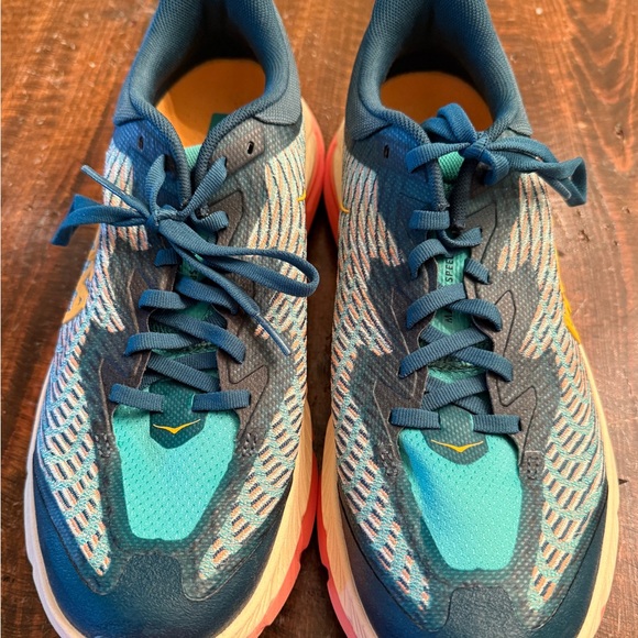 Hoka Shoes - Hoka Blue and Teal Athletic Shoes
